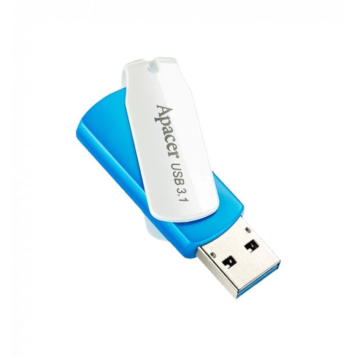 Флешка Apacer 3.1 (AH357) 32GB Blue/White (AP32GAH357U-1)