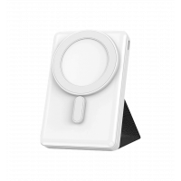 Зовнішній акумулятор Wiwu JC-20 Magnetic Wireless 10000 mAh, White
