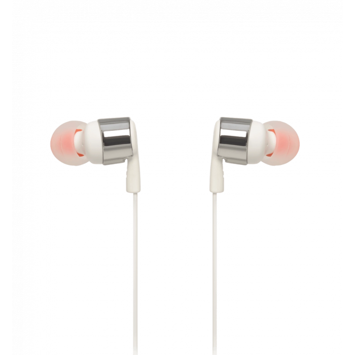 Наушники с микрофоном JBL T210 Grey (JBLT210GRY)