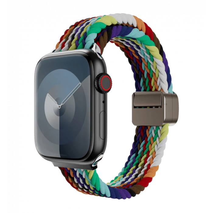 Ремінець Switcheasy Candy Braided Nylon Watch Loop for Apple Watch 44/45/46/49mm Pride (SAW459237PR24)