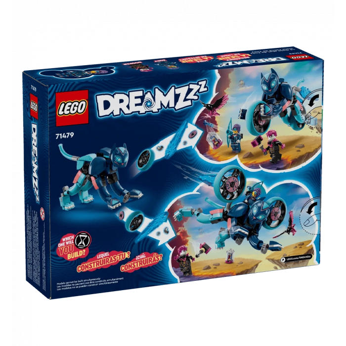 Конструктор LEGO DREAMZzz Котячий мотоцикл Зоуі
