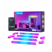 Набір настінних світильників Govee H6062 Glide Wall Light, 6+1, RGBIC, WI-FI/Bluetooth, білий