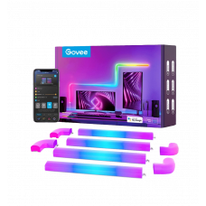 Набір настінних світильників Govee H6062 Glide Wall Light, 6+1, RGBIC, WI-FI/Bluetooth, білий