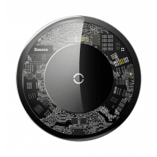 Зарядна станція Baseus Simple Wireless Charger Crystal (CCALL-AJK01)
