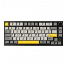 Бездротова механічна клавіатура Ajazz  AK820 PRO 75% Gift Switch Black RGB  (AK820PRO-G-BGY)
