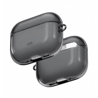 Чохол UNIQ Glase do AirPods Pro 3 Сірий (UNIQ-AIRPODSPRO3-GLSGSMK)