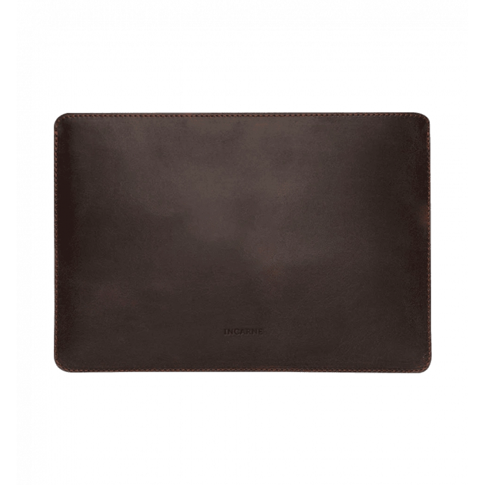Шкіряний чохол INCARNE Gamma Plus MacBook Air 13" 2018-2022 коричневий