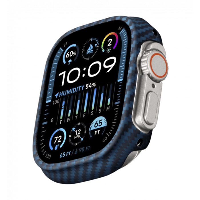 Чохол Pitaka Air Case Black/Blue for Apple Watch Ultra 2/Ultra 49mm (KW2302A)