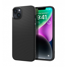 Чохол Spigen  iPhone 14 Plus Liquid Air, Matte Black (ACS04891)