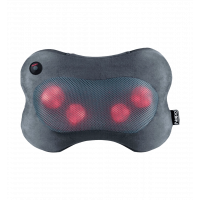 Massage pillow NAIPO Back and Neck (Ultra-soft Plush Fabric) MGP-129M