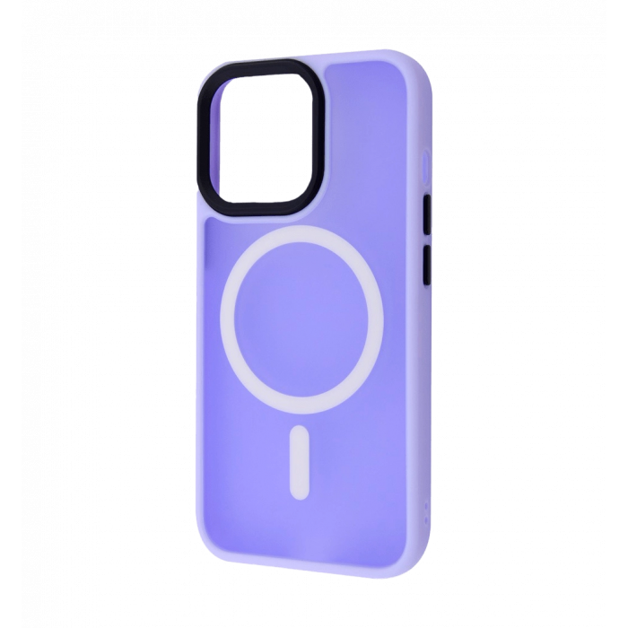 Чохол WAVE Matte Insane Case with MagSafe iPhone 12/12 Pro light purple