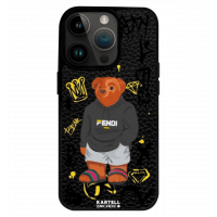 Чохол Kartell для iPhone15 Pro Max MagSafe King Teddy Black