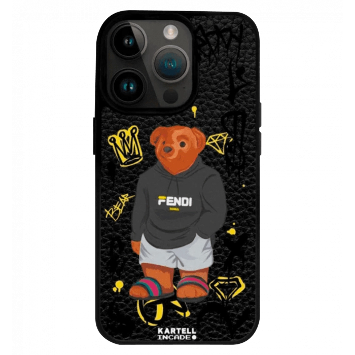 Чохол Kartell для iPhone15 Pro Max MagSafe King Teddy Black