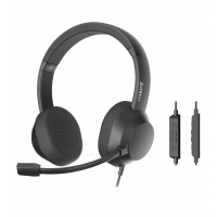 Гарнітура A4-Tech FH150U (Black) USB, колір чорний