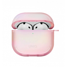 Чохол UNIQ Iridescia для AirPods 4 Pink Prism UNIQ-AIRPODS(2024)-IRDPPRS