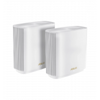 WiFi-Mesh system ASUS ZenWiFi XT9 AX7800, 3xGE LAN, 1x2.5GE WAN, 1xUSB 3.2, 2 modes, white
