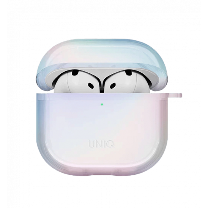 Чохол UNIQ Iridescia для AirPods 4 Holo Quartz (UNIQ-AIRPODS(2024)-IRDHQTZ)