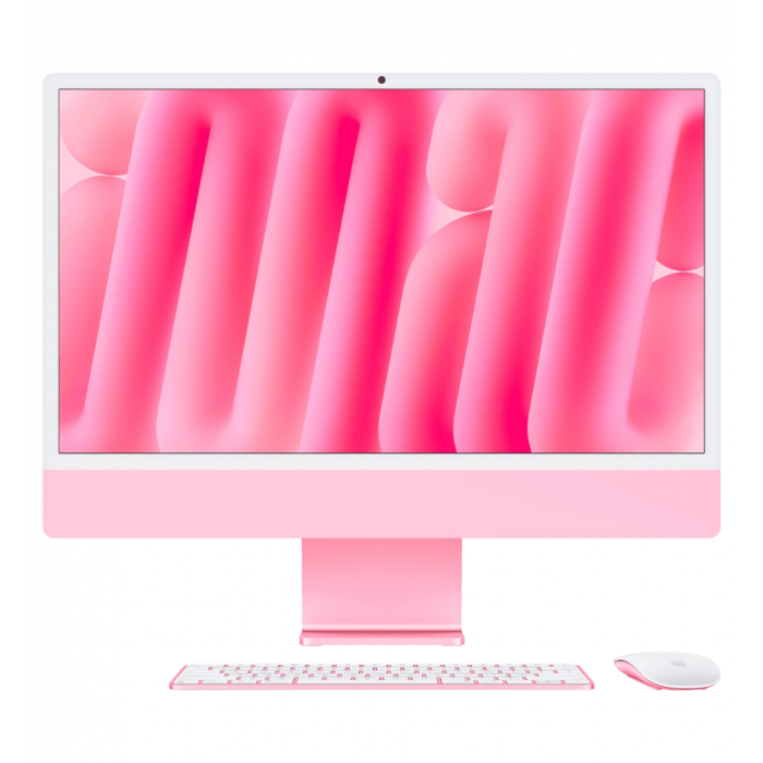 iMac 24" Retina 4.5K Apple M4/8CPU/8GPU/16GB/256GB SSD/Pink 2024 (MWUG3)