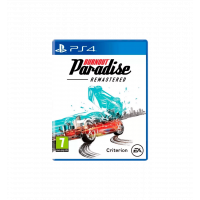 PS4 console game Burnout Paradise Remastered, BD disc