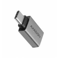 Адаптер AXAGON RUCM-AFA USB 3.0 Type-C Male-Type-A рамка алюмінієва, Сірий