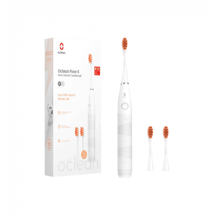 Розумна зубна електрощітка Oclean Flow S Sonic Electric Toothbrush White (6970810552959)