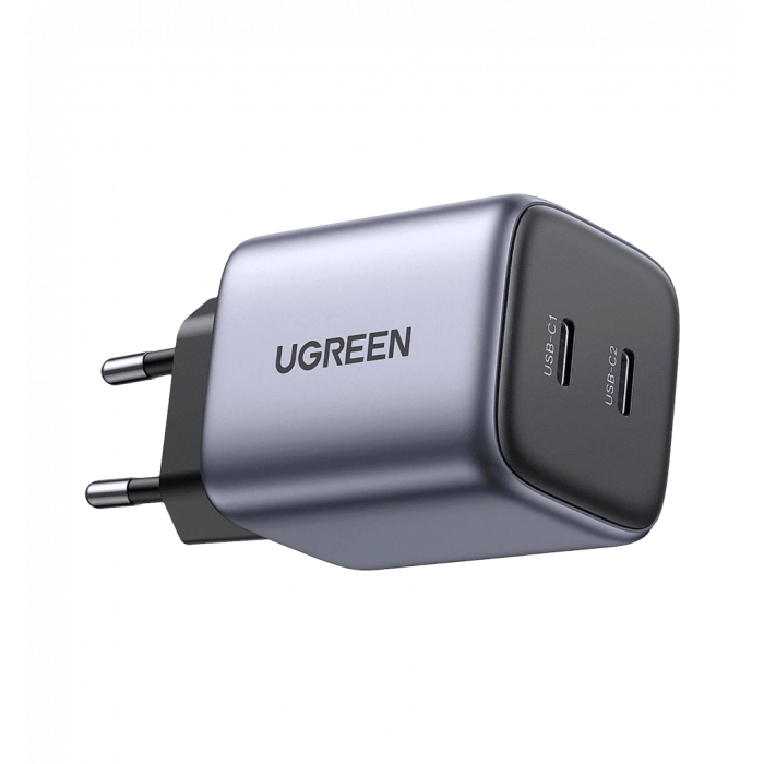 Мережевий зарядний пристрій UGREEN CD294 Nexode 45W Charger Space Gray (90573)