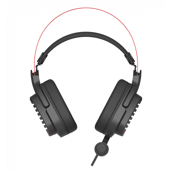 Гарнітура ігрова Bloody G560 Sports Red з підсвічуванням, колір чорно-червоний, USB