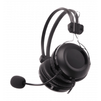 Навушники A4-Tech HU-35  USB з мікрофоном,чорні