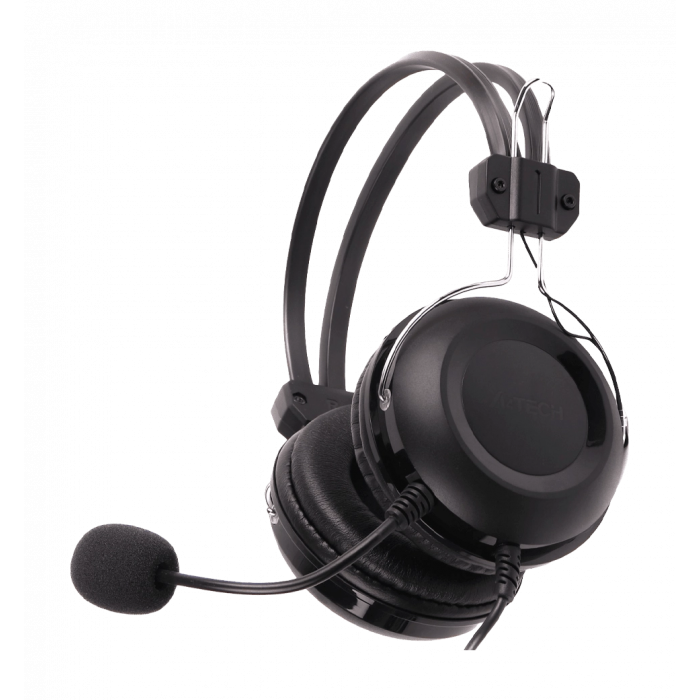 Навушники A4-Tech HU-35  USB з мікрофоном,чорні