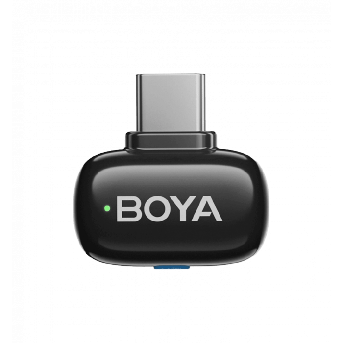 Бездротовий петличний мікрофон BOYA mini-14 Type-C Black