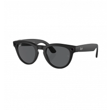 Smart glasses Ray-Ban Meta Headliner Matte Black/Charcoal Black with blue-violet light filter (RW4009 601S87 50-23)