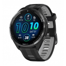 Спортивний годинник Garmin Forerunner 965 Carbon Gray Titanium Bezel w. Blk Case and Blk/Powder Gray S.Band (010-02809-00/10) UA