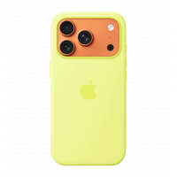 Чохол iPhone 17 Pro Max Silicone Case with MagSafe – Neon Yellow (MGFM4ZM)