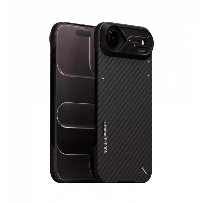 Чохол AULUMU A17 Aramid Fiber Case Aramid Fiber case only for  iPhone 17 Air Black