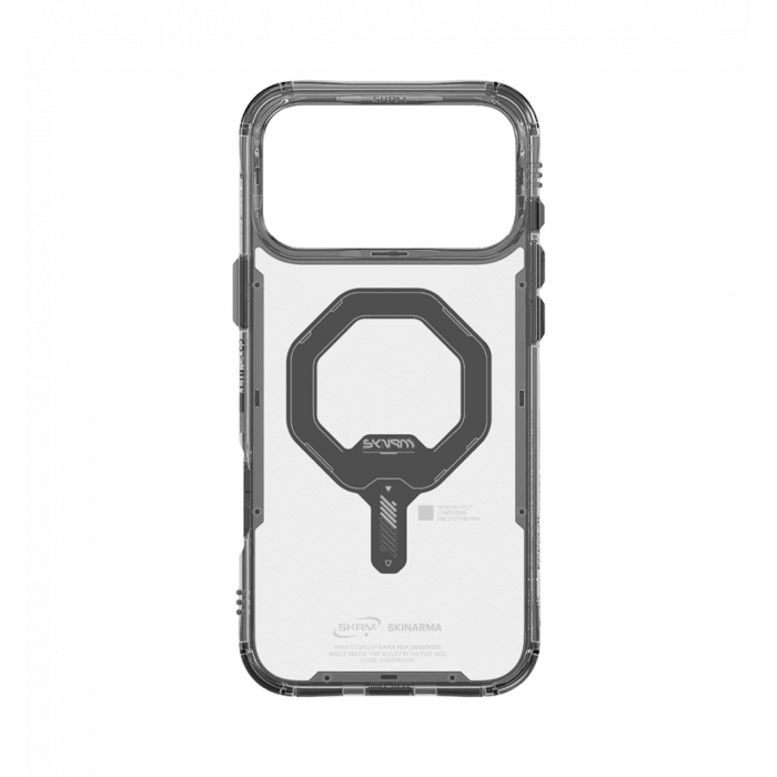 Чохол для iPhone 17 Pro Skinarma Saido (2025) Mag-Charge Graphite