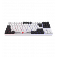 Ігрова клавіатура DARK PROJECT One - 87 Fuji - Mech. G3MS ISO (DE) Біла / Дизайн