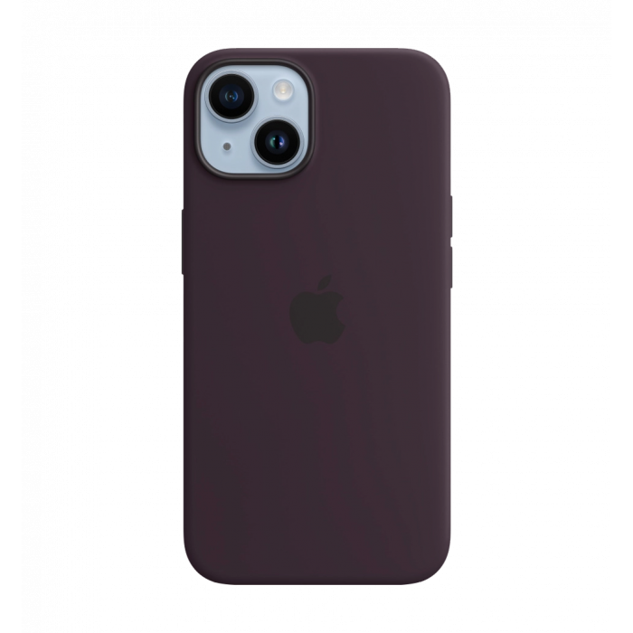 Чохол Силіконовий iPhone 14 Silicone Case with MagSafe Elderberry (MPT03)