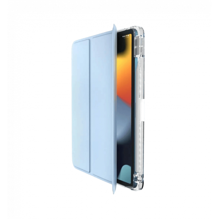Чохол Comma для iPad Pro 11" [2024] Joy PU Case with Pen Holder Series (Light Blue)