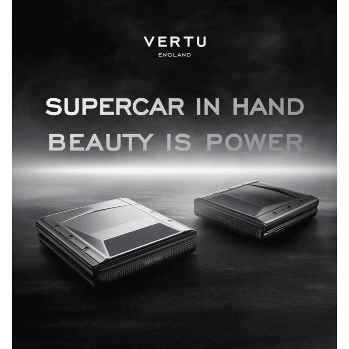 Vertu Quantum Flip Cyber – Black (Exclusive Package)