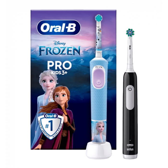 Зубная щетка BRAUN Oral-B D103 Frozen (3+) + Pro 1 D305 (Family Edition)