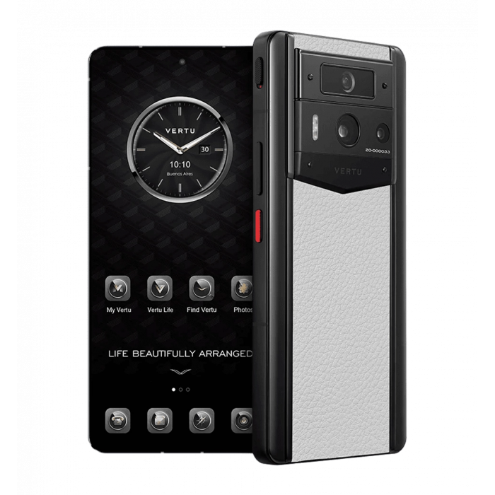 VERTU METAVERTU 2 CALFSKIN WEB3 AI PHONE 512GB Moon White