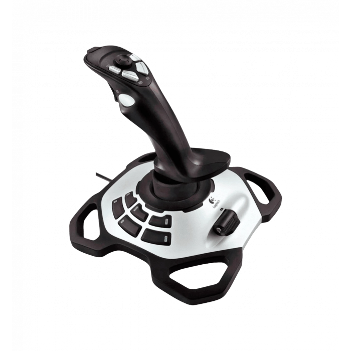 Logitech Extreme 3D Pro Joystick Controller - Silver/Black