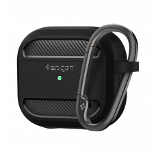 Чохол Spigen для AirPods (Gen 3, 2021), Rugged Armor, Matte Black(ASD01978)