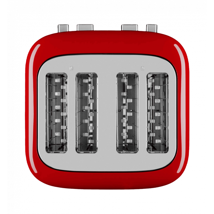 KitchenAid 5KMT4109EER 4-slot toaster red