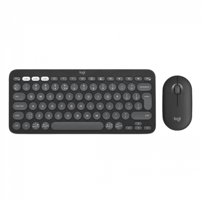 Комплект LOGITECH Pebble 2 Combo for Mac - Tonal Graphite