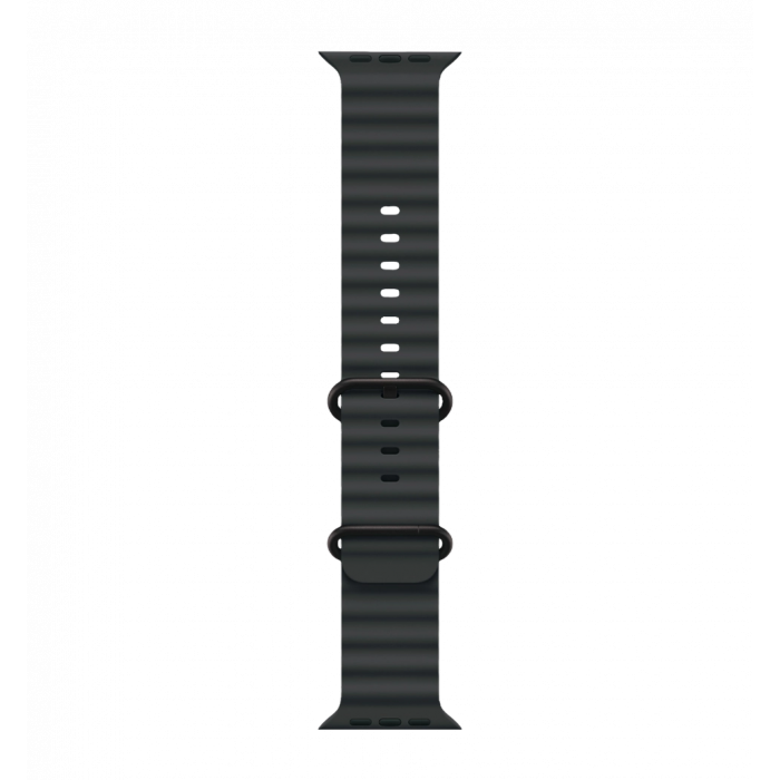 Apple Watch Ultra 2 49mm GPS + LTE Black Titanium Case with Black Ocean Band (MX4P3)