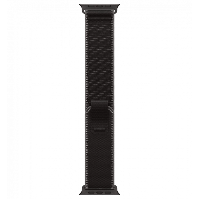 Apple Watch Ultra 3 GPS + Cellular 49mm Black Titanium Case with Black/Charcoal Trail Loop - M/L (MF1H4)