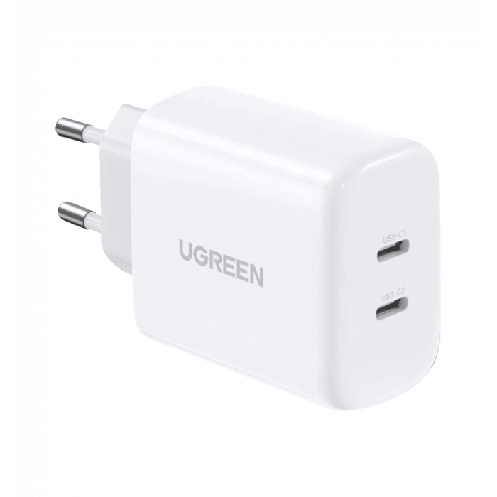 Адаптер UGREEN CD243 USB-C Fast Charger 40W EU (10343)