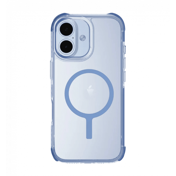 Чехол UNIQ Combat iPhone 17 Magclick Charging синий UNIQ-IP6.3(2025)- COMMMBLU 8886463694084