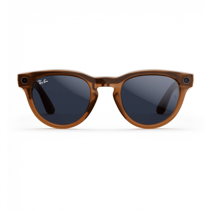 Смарт-окуляри Meta Headliner Shiny Caramel/Clear to Blue Transition Lenses (RW4009 6706MF50)